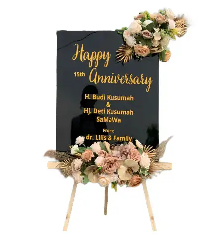 Papan Bunga Akrilik Jagong Jeget