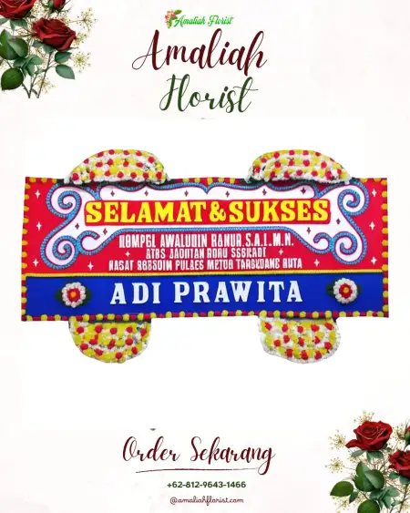 Papan Bunga Ucapan Selamat Jagong Jeget