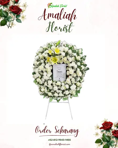 Krans Bunga Duka Jagong Jeget